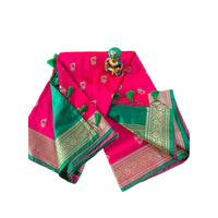 Morpankhi Kadiyal Paithani Saree