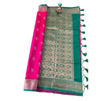 Morpankhi Kadiyal Paithani Saree