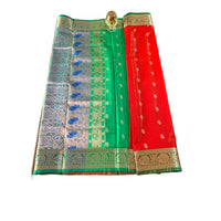Kanjivaram Paithani Silk Saree