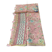 Digital Floral Printed Chiffon Saree