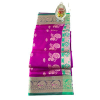 Morpankhi Kadiyal Paithani Saree