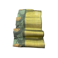 Hand Block Printed Chanderi Silk Saree