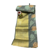 Hand Block Printed Chanderi Silk Saree