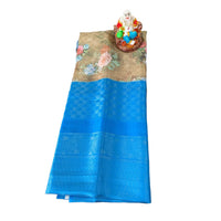 Tabby Silk Organza Saree