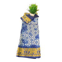 Batik Printed Cotton Saree