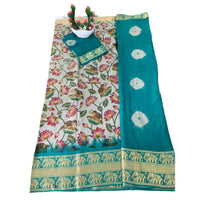 Batik Printed Cotton Saree