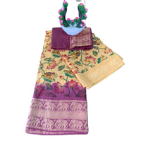Batik Printed Cotton Saree