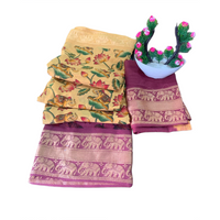 Batik Printed Cotton Saree