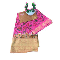 Batik Printed Cotton Saree