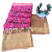 Batik Printed Cotton Saree