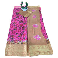 Batik Printed Cotton Saree