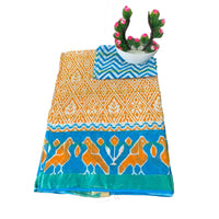 Ikat Handloom Cotton Saree