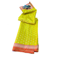 Traditional Zari Woven Kanchipuram Silk Saree.