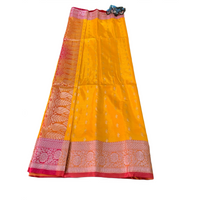 Traditional Zari Woven Kanchipuram Silk Saree.