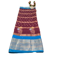 Paithani Bandhani Fusion Saree