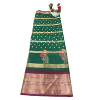 Paithani Bandhani Fusion Saree