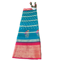 Paithani Bandhani Fusion Saree