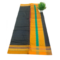 Traditional Narayanpet Checked Ilkal  Saree