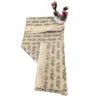Traditional Handloom-Inspired Heritage Saree
