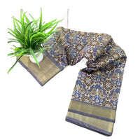 Linen Patola Ikat Saree