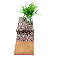 Linen Patola Ikat Saree