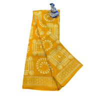 Warli Folk Art Casual Wear Saree.