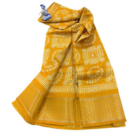 Warli Folk Art Casual Wear Saree.