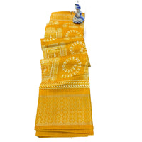 Warli Folk Art Casual Wear Saree.