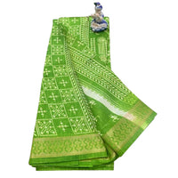 Warli Folk Art Casual Wear Saree.