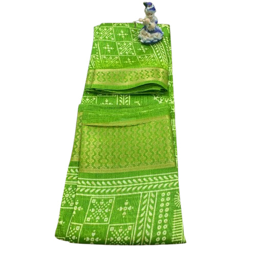 Warli Folk Art Casual Wear Saree.