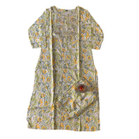 Meera Bloom Pintuck Top