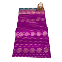 Peacock Amethyst Saree