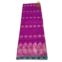 Peacock Amethyst Saree