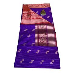 Blue Varnika Zari Grace Saree.