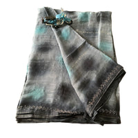 Georgette Shibori Tie and Dye Saree