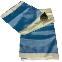Ghicha Tussar Silk Saree