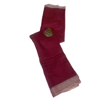 Ghicha Tussar Silk Saree