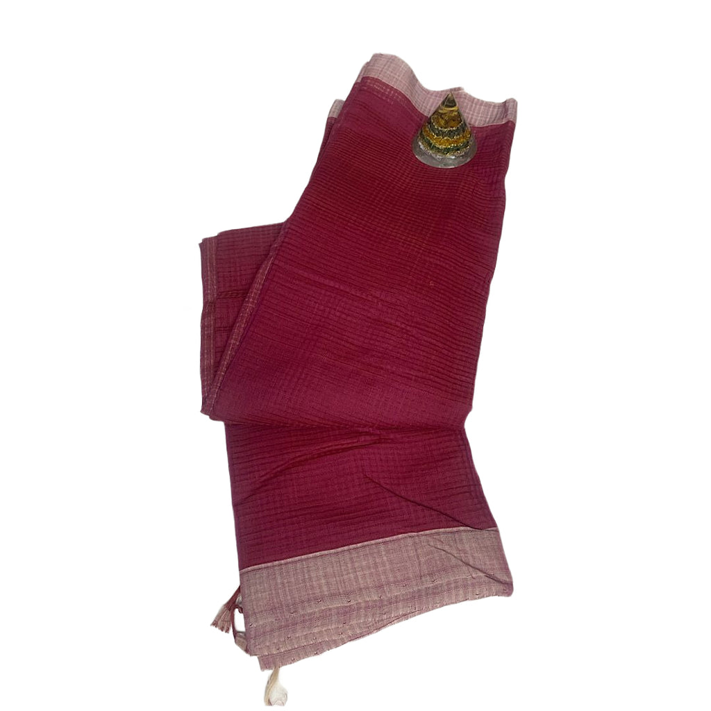Ghicha Tussar Silk Saree