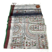 Madhubani Print Saree