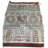 Madhubani Print Saree