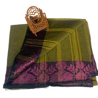 Bengal Handloom Linen Cotton Saree