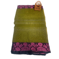 Bengal Handloom Linen Cotton Saree