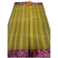 Bengal Handloom Linen Cotton Saree