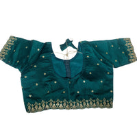 Handcrafted Non-Padded Embroidered  Readymade Blouse