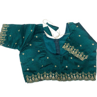 Handcrafted Non-Padded Embroidered  Readymade Blouse