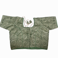 Readymade Non-Padded Ajrakh Print Blouse