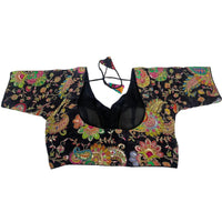 Embroidery Kalamkari Padded Readymade Blouse