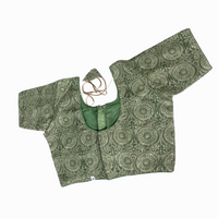 Readymade Non-Padded Ajrakh Print Blouse