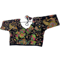Embroidery Kalamkari Padded Readymade Blouse