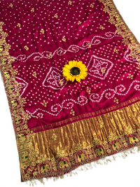 Bandhej Saree